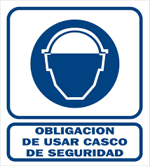 Cartel Usar Casco de Seguridad