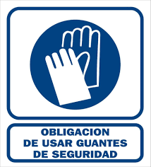 Cartel Usar Guantes de Seguridad