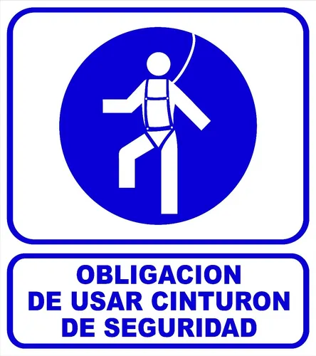Cartel Uso Cinturón de Seguridad