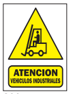 Cartel Atencion Vehiculos Industriales