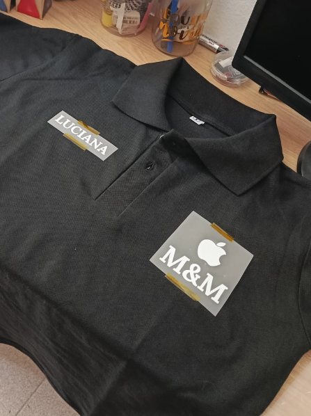 Colocación de estampa Vinilo o DTF