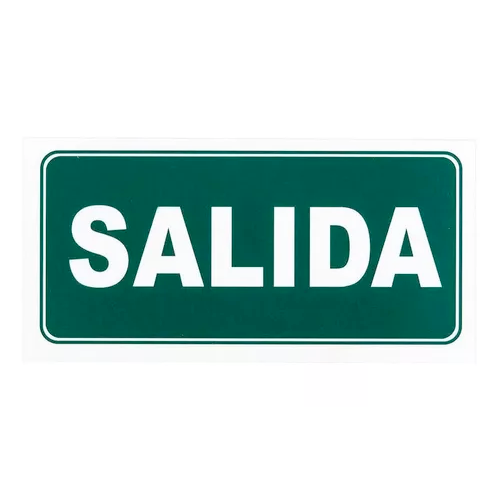 Cartel de Salida